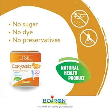 Boiron Coryzalia Cold for Kids - Natural Relief for Colds