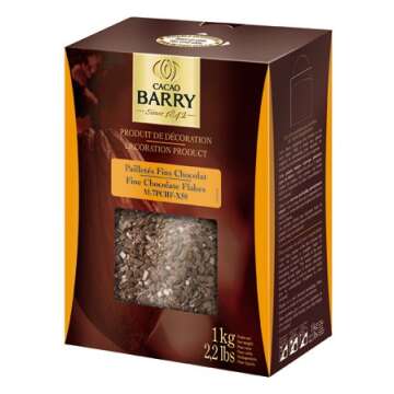 Cocoa B Chocolate Flakes, Paillete, 2.2 Lb (Pack of 1)