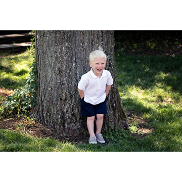 French Toast Boys Short Sleeve Polo for School or Play