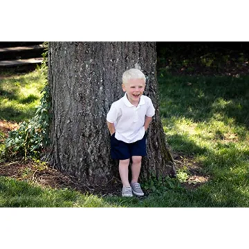 French Toast Boys Short Sleeve Polo for School or Play