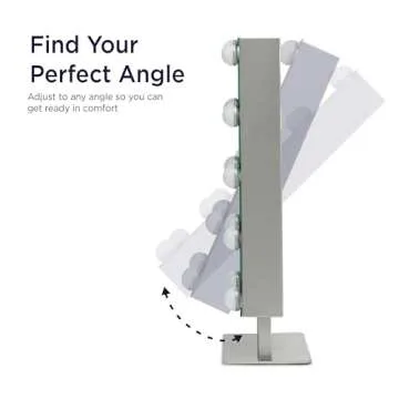 iHome Hollywood Vanity Mirror PRO with Bluetooth & Voice Control