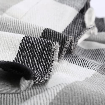 PRETTYGARDEN Plaid Shacket Jacket for Women - Chic & Comfortable