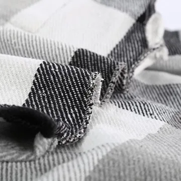 PRETTYGARDEN Plaid Shacket Jacket for Women - Chic & Comfortable