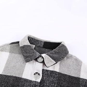 PRETTYGARDEN Plaid Shacket Jacket for Women - Chic & Comfortable