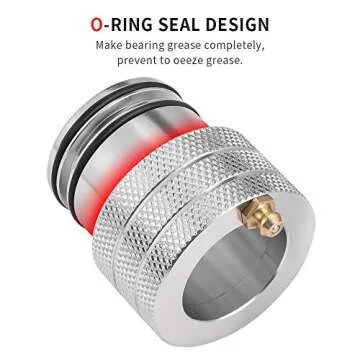 KEMIMOTO X3 Wheel Bearing Grease Tool 39mm Compatible with Can-Am Maverick X3 & MAX Turbo RR 2023 2022 2021 2020 2019 2018 2017 OE Replace 293350109
