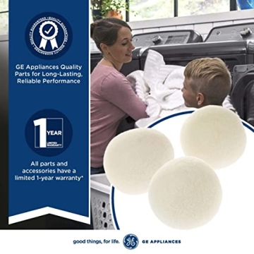 GE Appliances Wool Dryer Balls Set of 3 Eco Friendly