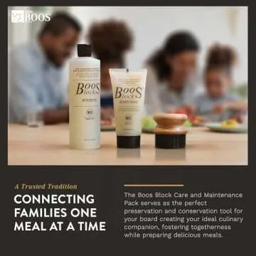 John Boos 3Pc Wood Cutting Board Care Set - Mystery Oil, Board Cream, Applicator