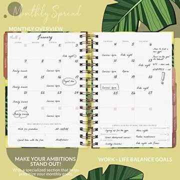 PLANBERRY Hourly Schedule Planner Premium – Undated Weekly Organizer with Time Slots & Monthly Budget – Time Management, Goal Setting, to-Do List & Habit Tracker –6.9″x8.5″(Avocado Green)