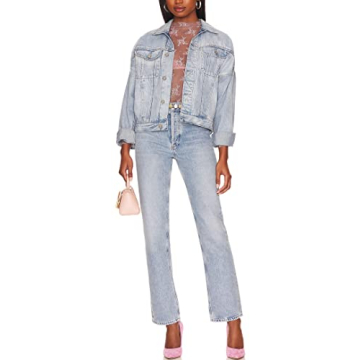 Ugerlov Women's Long Sleeve Mesh Blouse in Pink