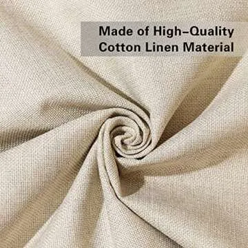 Fahrendom and So Together They Built a Life They Loved Farmhouse Décor Family Decoration Sign Cotton Linen Home Decorative Throw Pillow Case Cushion Cover with Words for Sofa Couch, 18 x 18 in