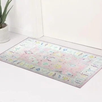 Modern Oushak Rug | Vintage Turkish Washable Design