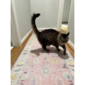 Modern Oushak Rug | Vintage Turkish Washable Design