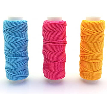 FQTANJU 14 Colors Wax Thread for Macrame and DIY