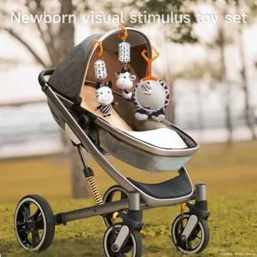 TUMAMA Black and White Baby Toys for Infants 0-12 Months