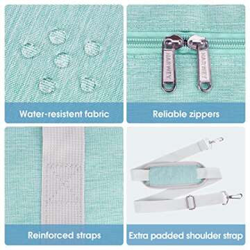 Pack Smart with Mint Green Travel Duffle Bag 30L