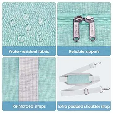 Pack Smart with Mint Green Travel Duffle Bag 30L