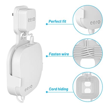 Wall Mount Holder for eero Pro WiFi – Clean & Stylish