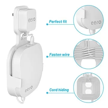 Wall Mount Holder for eero Pro WiFi – Clean & Stylish