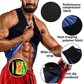 Premium Sauna Suit for Men - Enhance Your Workout Today!