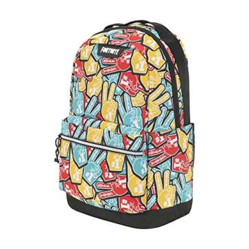 FORTNITE Multiplier 2.0 Backpack - Versatile Black/Yellow Design for Kids