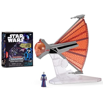 STAR WARS Micro Galaxy Squadron Asajj Ventress’s Ginivex Starfighter Mystery Bundle - 3-Inch Light...