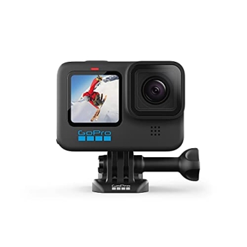 GoPro HERO10 Black Waterproof Camera, Perfect Essential Bundle