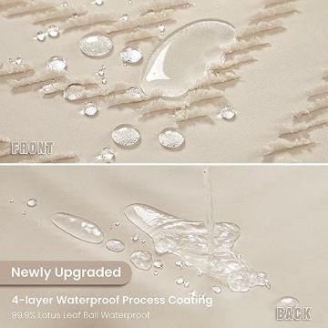 Boho Chevron Shower Curtain - Chic Waterproof Design 72x96