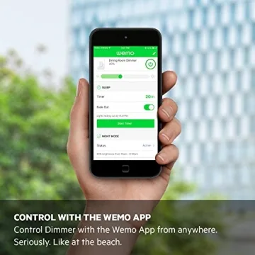 WeMo Smart Dimmer Switch - Control Your Lights Easily