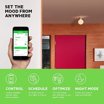 WeMo Smart Dimmer Switch - Control Your Lights Easily