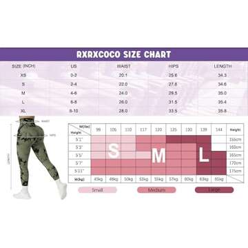 RXRXCOCO Women Scrunch Butt Lifting Leggings Seamless High Waisted Leggings Tummy Control Yoga Pants Compression Workout Tights X-Large Light Blue Tie Dye