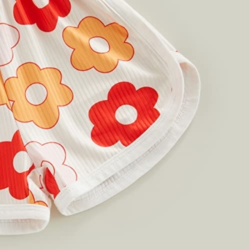 DuAnyozu Toddler Girls Sleeveless Summer Jumpsuit