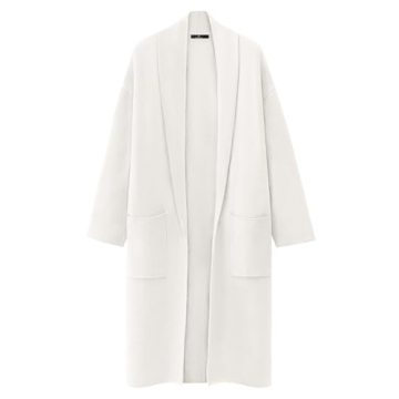 LILLUSORY Women's Oversized Long Cardigan - Trendy Fall Stylish Outerwear