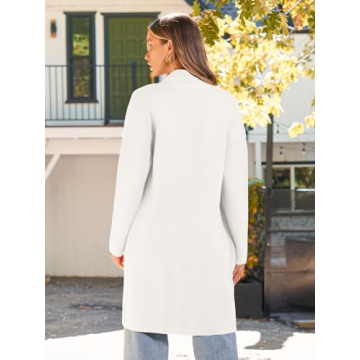 LILLUSORY Women's Oversized Long Cardigan - Trendy Fall Stylish Outerwear
