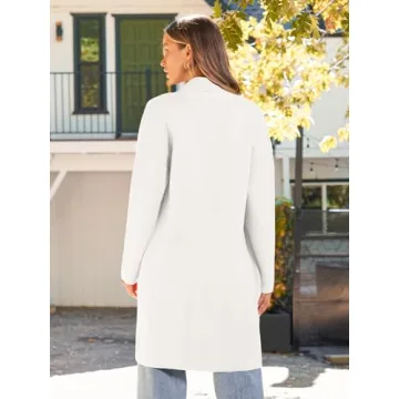 LILLUSORY Women's Oversized Long Cardigan - Trendy Fall Stylish Outerwear