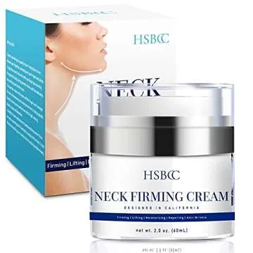 HSBCC Neck Cream for Tightening and Firming: Acetyl Hexapeptide-8 Retinol Shea Butter Niacinamide - ...