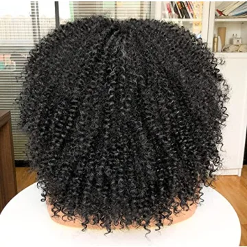 Annivia 16inch Kinky Curly Wig - Fluffy & Fun