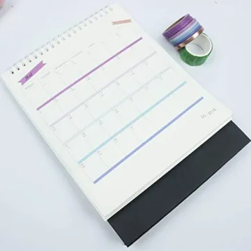 VIVIQUEN Washi Tape Set 40 Rolls Colorful Decorative Thin Tapes