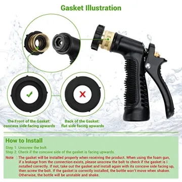 Ohuhu Foam Gun for Easy Car Washing - Adjustable Foam Spray