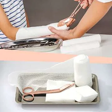 Utopia Care Medical Scissors – 5.5" EMT Shears in Rose Gold