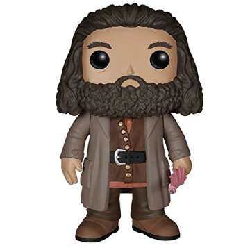 Funko 5864 POP Movies: Harry Potter - Rubeus Hagrid 6" Action Figure