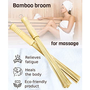 Bamboo Massage Broom - Eco-Friendly Recovery Tool for Wellness