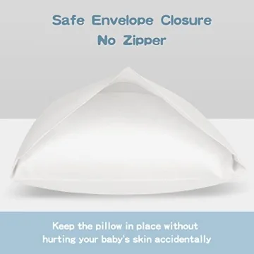 Organic Cotton Toddler Pillowcase Soft and Breathable 2 Pack