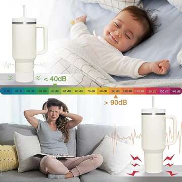 2PCS Silicone Boot for Stanley & Hydro Flask Tumblers