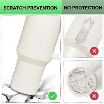 2PCS Silicone Boot for Stanley & Hydro Flask Tumblers