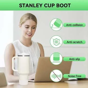 2PCS Silicone Boot for Stanley & Hydro Flask Tumblers