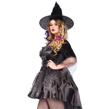 Leg Avenue Plus Size Black Magic Mistress Costume