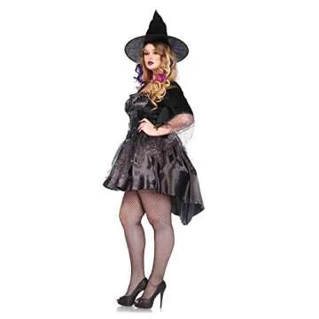 Leg Avenue Plus Size Black Magic Mistress Costume