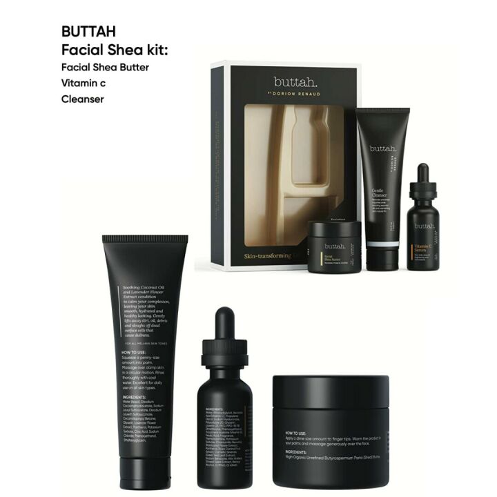 Buttah Skin Complete Skincare Kit for Melanin Rich