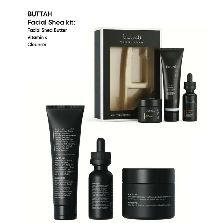 Buttah Skin Complete Skincare Kit for Melanin Rich