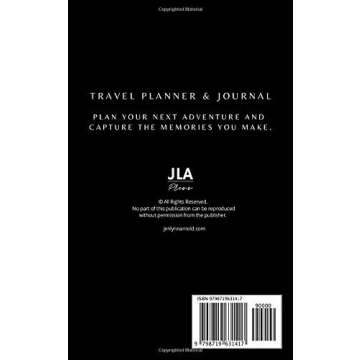 Travel Journal and Planner: Plan your next adventure and capture the memories you make.: Notebook, D...